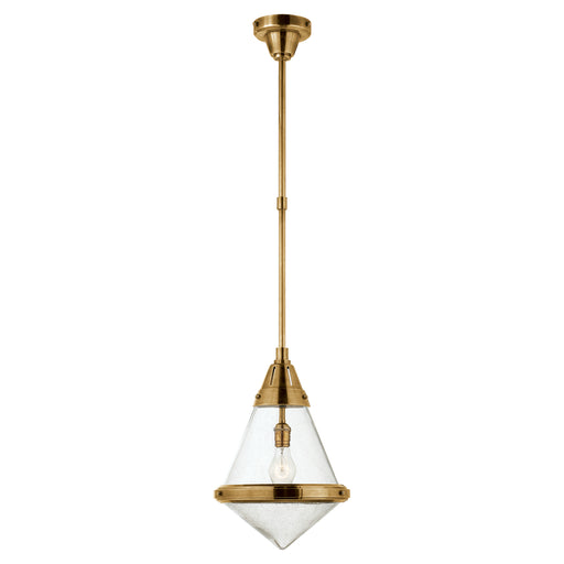 Visual Comfort - TOB 5155HAB-SG - One Light Pendant - Gale - Hand-Rubbed Antique Brass