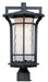 Maxim - 30480WGBO - One Light Outdoor Pole/Post Lantern - Oakville - Black Oxide