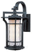 Maxim - 30484WGBO - One Light Outdoor Wall Lantern - Oakville - Black Oxide