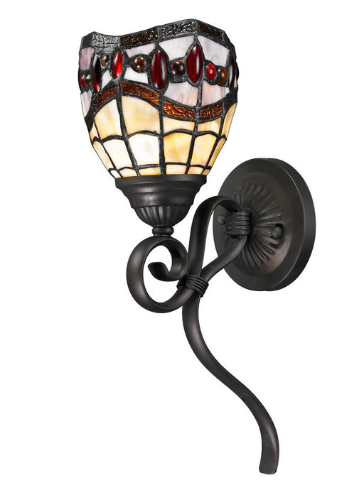 Dale Tiffany - TW12424 - One Light Wall Sconce - Fall River - Dark Bronze