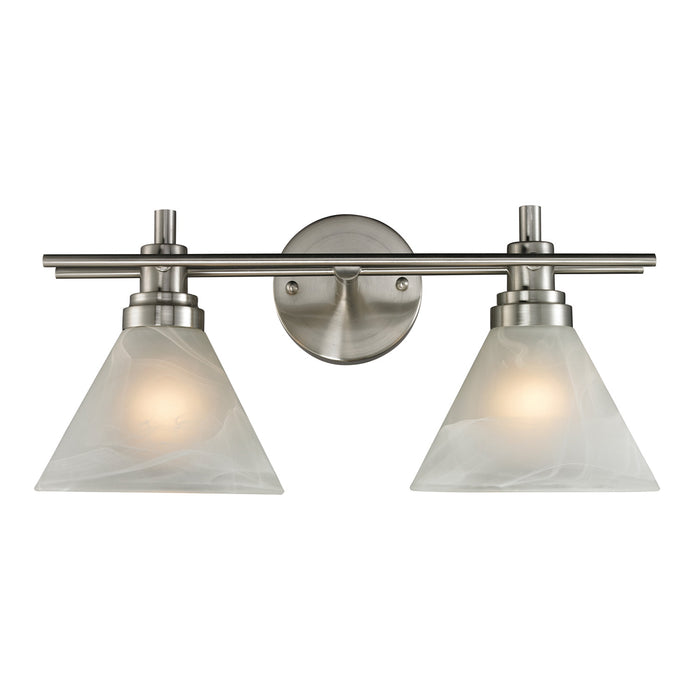 Elk Lighting - 11401/2 - Two Light Vanity Lamp - Pemberton - Brushed Nickel