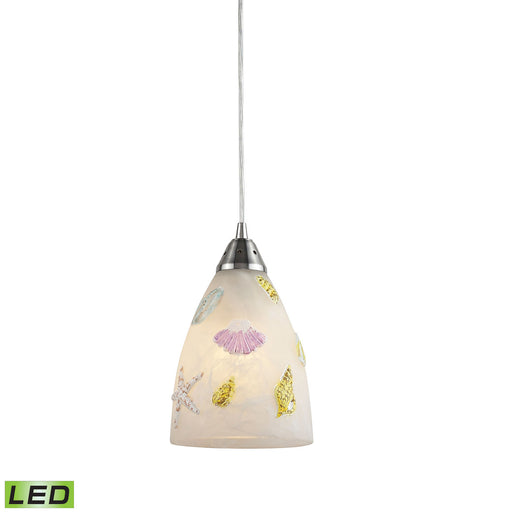 Elk Lighting - 20000/1-LED - LED Mini Pendant - Seashore - Satin Nickel