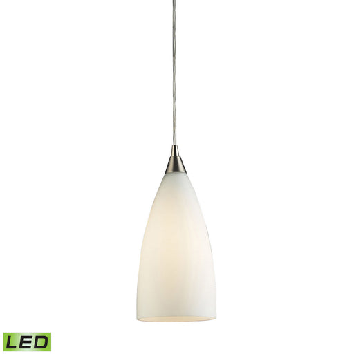 Elk Lighting - 2580/1-LED - LED Mini Pendant - Vesta - Satin Nickel