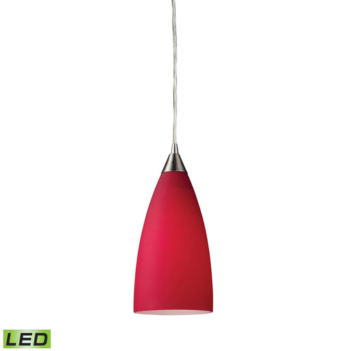 Elk Lighting - 2583/1-LED - LED Mini Pendant - Vesta - Satin Nickel
