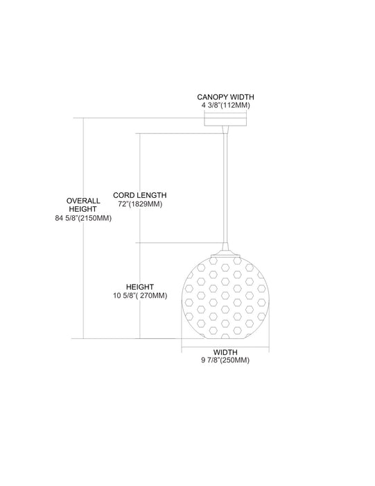 Watersphere Mini Pendant-Mini Pendants-ELK Home-Lighting Design Store
