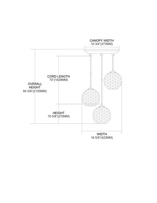 Watersphere Pendant-Mini Pendants-ELK Home-Lighting Design Store