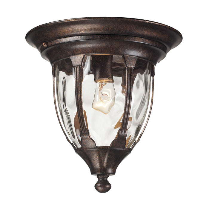 Elk Lighting - 45004/1 - One Light Flush Mount - Glendale - Regal Bronze
