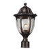 Elk Lighting - 45005/1 - One Light Outdoor Post Lantern - Glendale - Regal Bronze