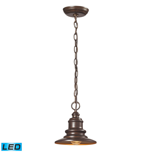 Elk Lighting - 47011/1-LED - LED Outdoor Pendant - Marina - Hazelnut Bronze