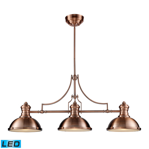 Elk Lighting - 66145-3-LED - LED Island Pendant - Chadwick - Antique Copper