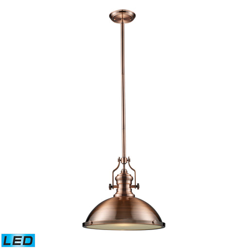 Elk Lighting - 66148-1-LED - LED Pendant - Chadwick - Antique Copper