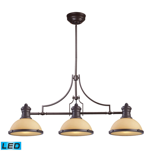 Elk Lighting - 66235-3-LED - LED Island Pendant - Chadwick - Oiled Bronze