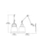 Insulator Glass LED Wall Sconce-Lamps-ELK Home-Lighting Design Store