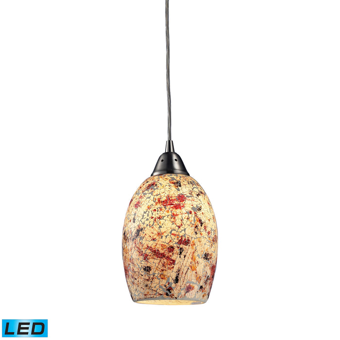 Elk Lighting - 73011-1-LED - LED Mini Pendant - Avalon - Satin Nickel