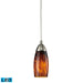 Elk Lighting - 110-1ES-LED - LED Mini Pendant - Milan - Satin Nickel