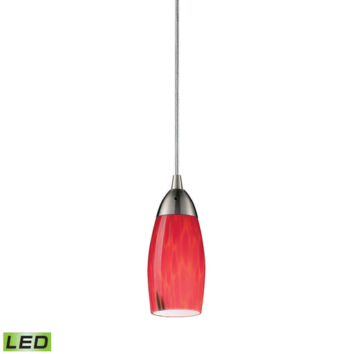 Elk Lighting - 110-1FR-LED - LED Mini Pendant - Milan - Satin Nickel