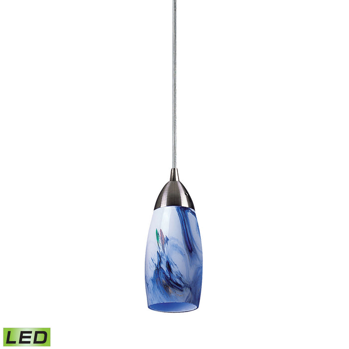 Elk Lighting - 110-1MT-LED - LED Mini Pendant - Milan - Satin Nickel
