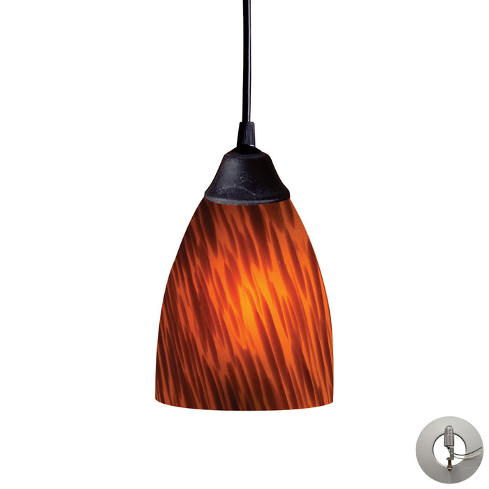 Elk Lighting - 406-1ES-LA - One Light Mini Pendant - Classico - Dark Rust