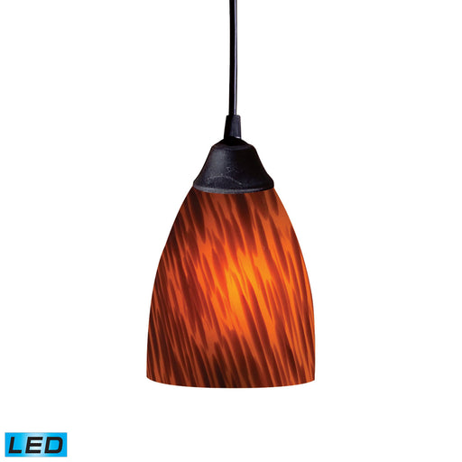 Elk Lighting - 406-1ES-LED - LED Mini Pendant - Classico - Dark Rust