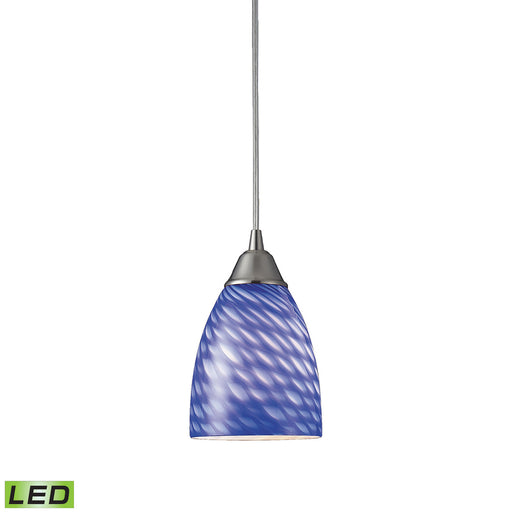 Elk Lighting - 416-1S-LED - LED Mini Pendant - Arco Baleno - Satin Nickel