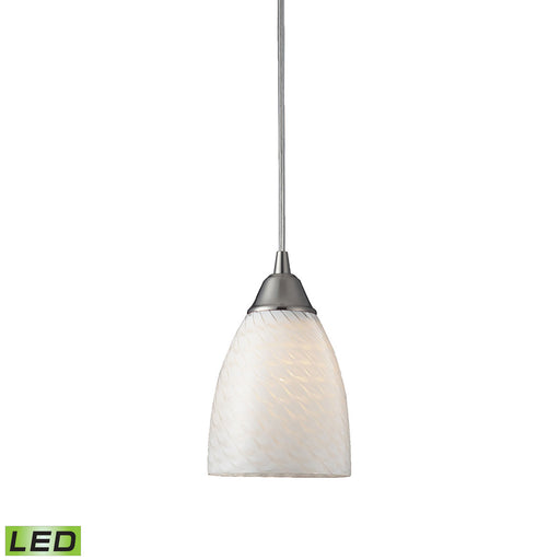 Elk Lighting - 416-1WS-LED - LED Mini Pendant - Arco Baleno - Satin Nickel