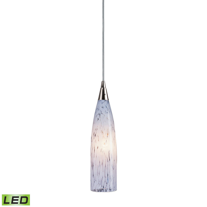 Elk Lighting - 501-1SW-LED - LED Mini Pendant - Lungo - Satin Nickel