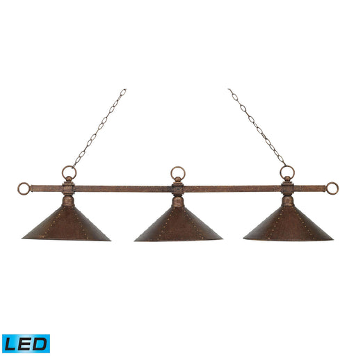 Elk Lighting - 182-AC-M2-LED - LED Island Pendant - Designer Classics - Antique Copper