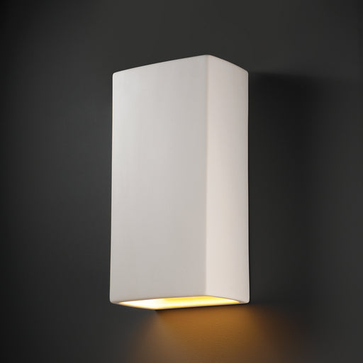 Justice Designs - CER-1170W-BIS - Lantern - Ambiance - Bisque