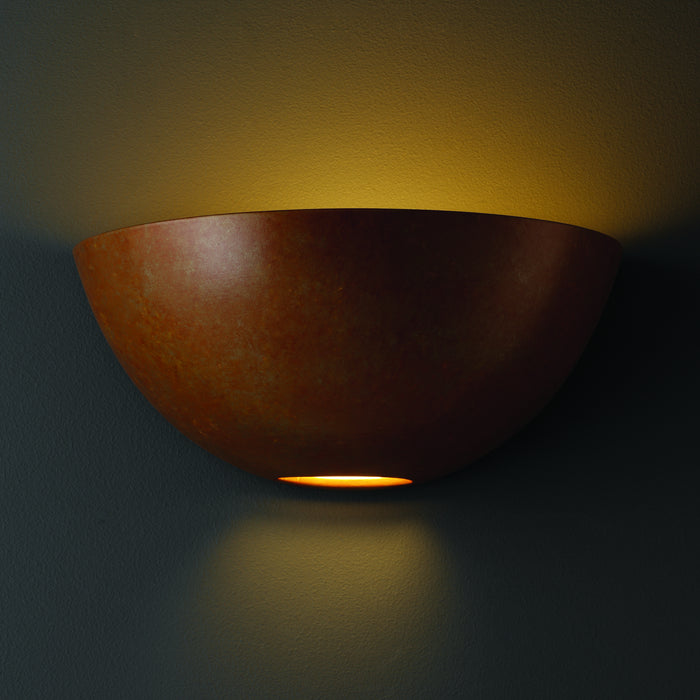 Justice Designs - CER-1325-PATR - Lantern - Ambiance - Rust Patina