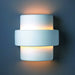 Justice Designs - CER-2215W-BIS - Lantern - Ambiance - Bisque