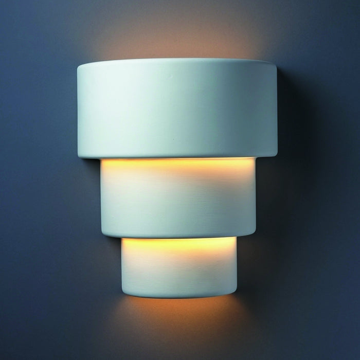 Justice Designs - CER-2235-BIS - Lantern - Ambiance - Bisque