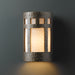 Justice Designs - CER-5350W-HMBR - Wall Sconce - Ambiance - Hammered Brass