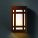 Justice Designs - CER-5480W-RRST - Wall Sconce - Ambiance - Real Rust
