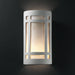 Justice Designs - CER-5495-BIS - Wall Sconce - Ambiance - Bisque