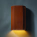 Justice Designs - CER-5500W-RRST - Wall Sconce - Ambiance - Real Rust