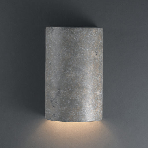 Justice Designs - CER-5940W-TRAM - Wall Sconce - Ambiance - Mocha Travertine