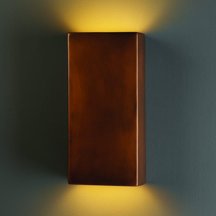 Justice Designs - CER-5955-ANTC - Wall Sconce - Ambiance - Antique Copper