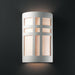 Justice Designs - CER-7295-BIS - Lantern - Ambiance - Bisque