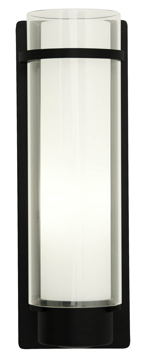 DVI Lighting - DVP9063GR-OP - One Light Wall Sconce - Essex - Graphite with Half Opal Glass