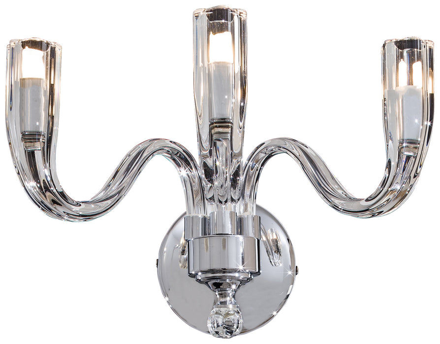 Metropolitan - N9183 - Three Light Wall Sconce - Metropolitan - Chrome