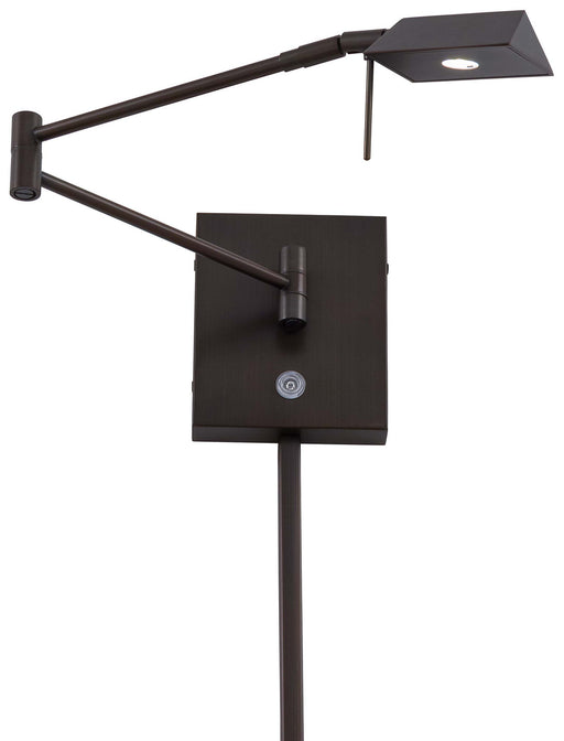 George Kovacs - P4318-647 - LED Swing Arm Wall Lamp - George`S Reading Room - Copper Bronze Patina