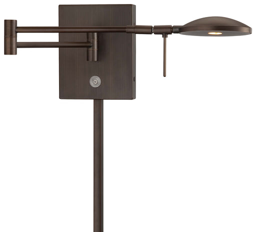 George Kovacs - P4338-647 - LED Swing Arm Wall Lamp - George`S Reading Room - Copper Bronze Patina