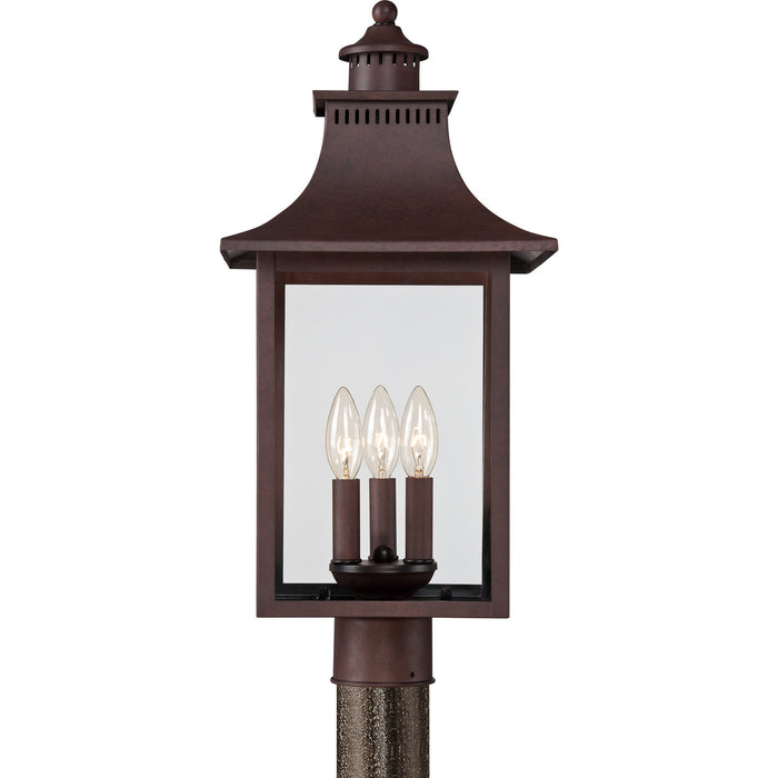 Chancellor Outdoor Post Lantern-Exterior-Quoizel-Lighting Design Store
