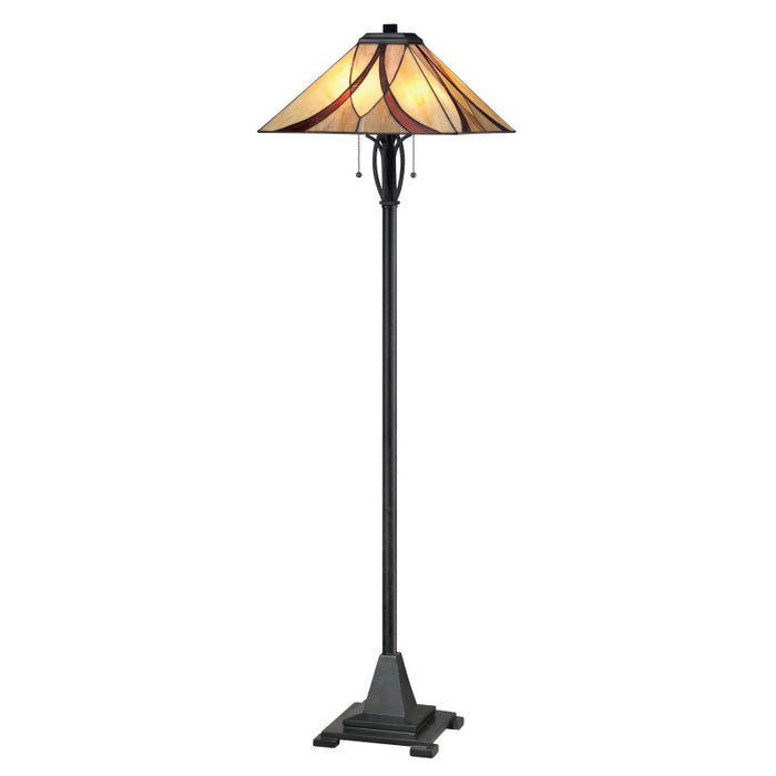 Quoizel - TFAS9360VA - Two Light Floor Lamp - Asheville - Valiant Bronze
