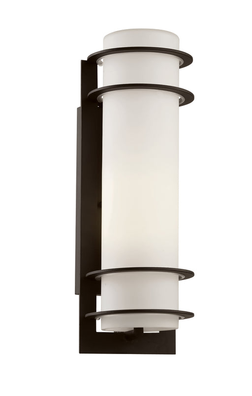 Trans Globe Imports - 40205 BK - One Light Wall Lantern - Zephyr - Black