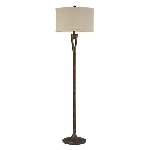 Elk Home - D2427 - One Light Floor Lamp - Martcliff - Burnished Bronze