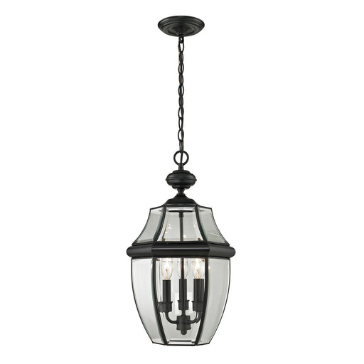 Thomas Lighting - 8603EH/60 - Three Light Hanging Lantern - Ashford - Black