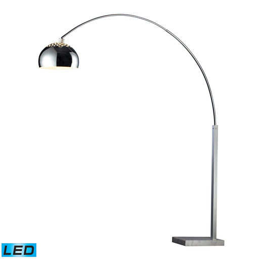 Elk Home - D1428-LED - LED Floor Lamp - Penbrook - Silver, White, White