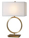 Uttermost - 26559-1 - One Light Table Lamp - Duara - Brushed Brass