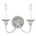 Livex Lighting - 5142-35 - Two Light Wall Sconce - Cranford - Polished Nickel